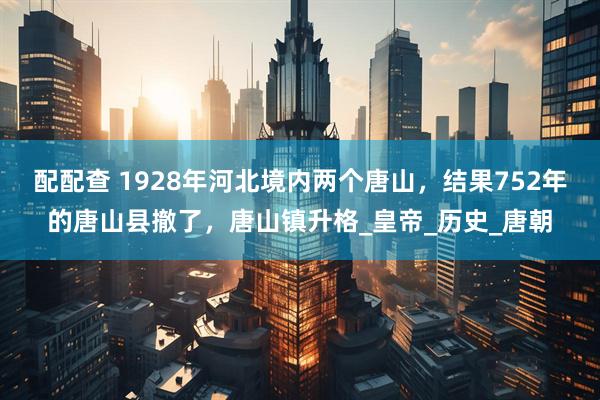 配配查 1928年河北境内两个唐山，结果752年的唐山县撤了，唐山镇升格_皇帝_历史_唐朝
